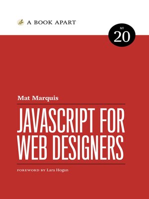 cover image of JavaScript for Web Designers